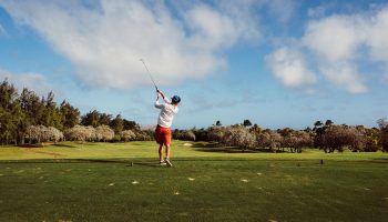 clouds, golf